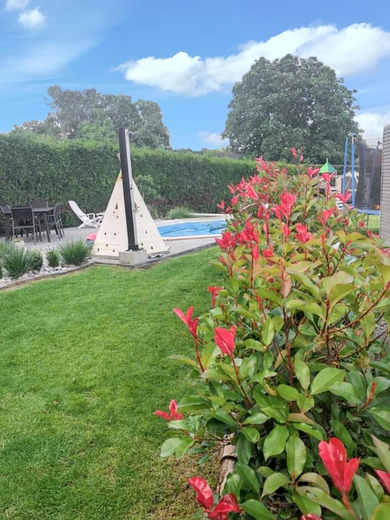 Charming House In Hamois With Shared Pool Villa Ngoại thất bức ảnh